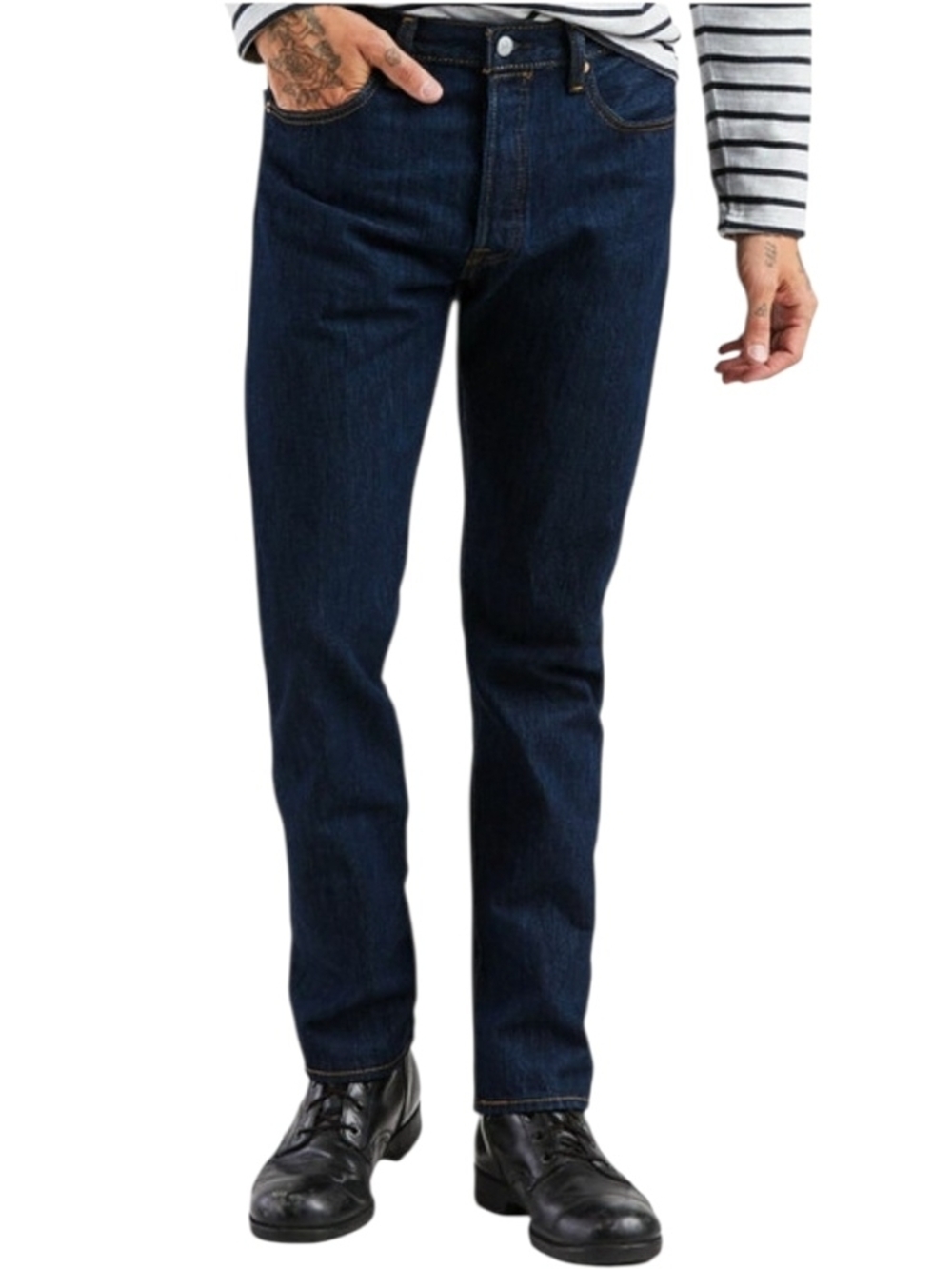 Levi's - 33x30 501 Straight Jeans